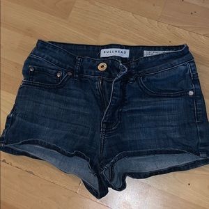 Bullhead high rise Jean shorts